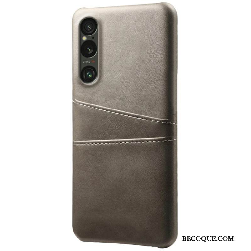 Case Sony Xperia 1 Vii Puhelinkuoret Nahkaefektikorttikotelo