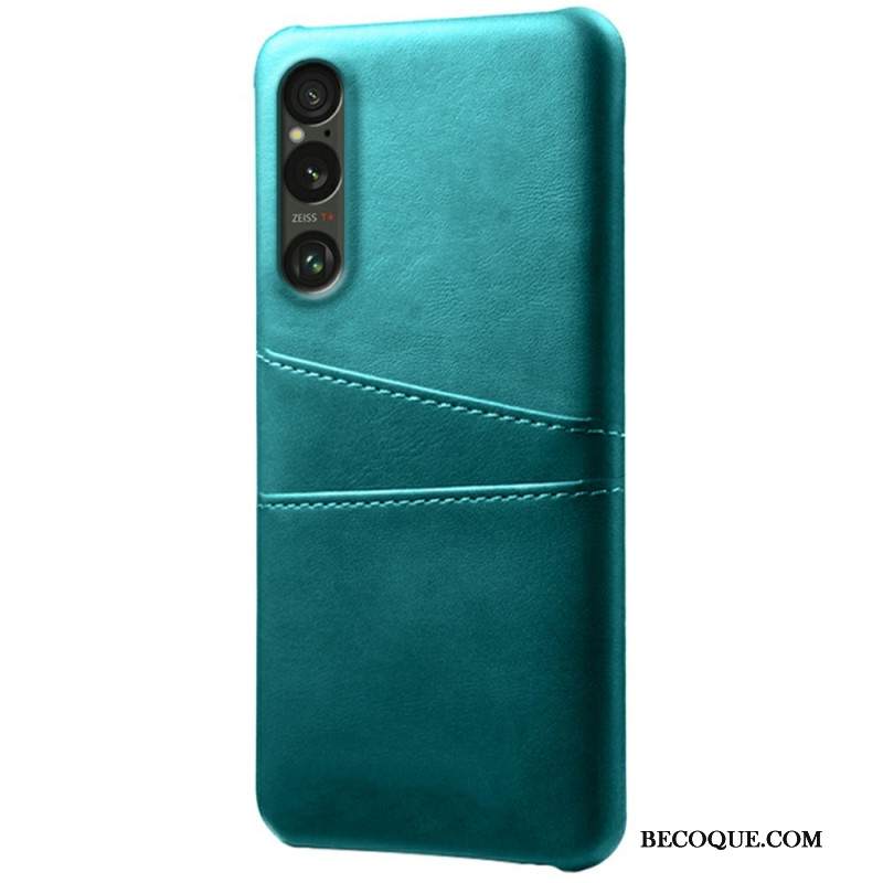 Case Sony Xperia 1 Vii Puhelinkuoret Nahkaefektikorttikotelo
