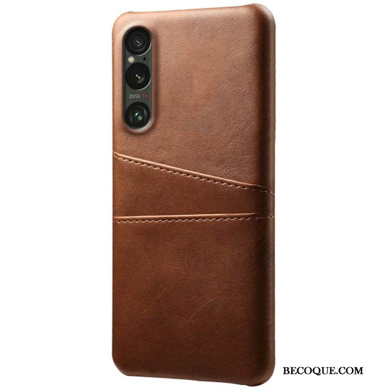 Case Sony Xperia 1 Vii Puhelinkuoret Nahkaefektikorttikotelo