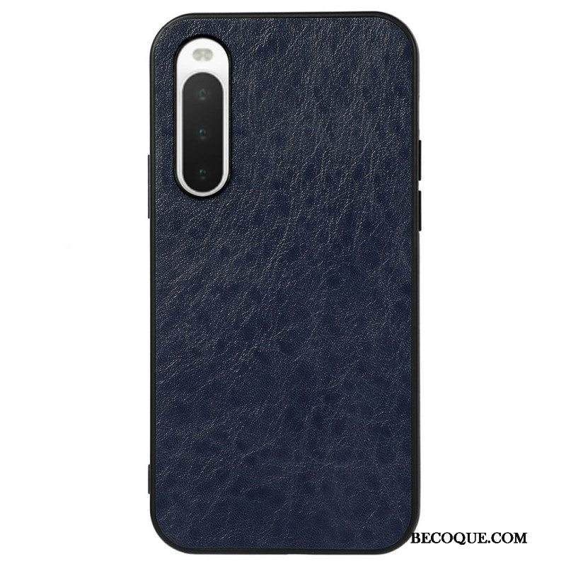 Case Sony Xperia 10 IV Nahkaefekti