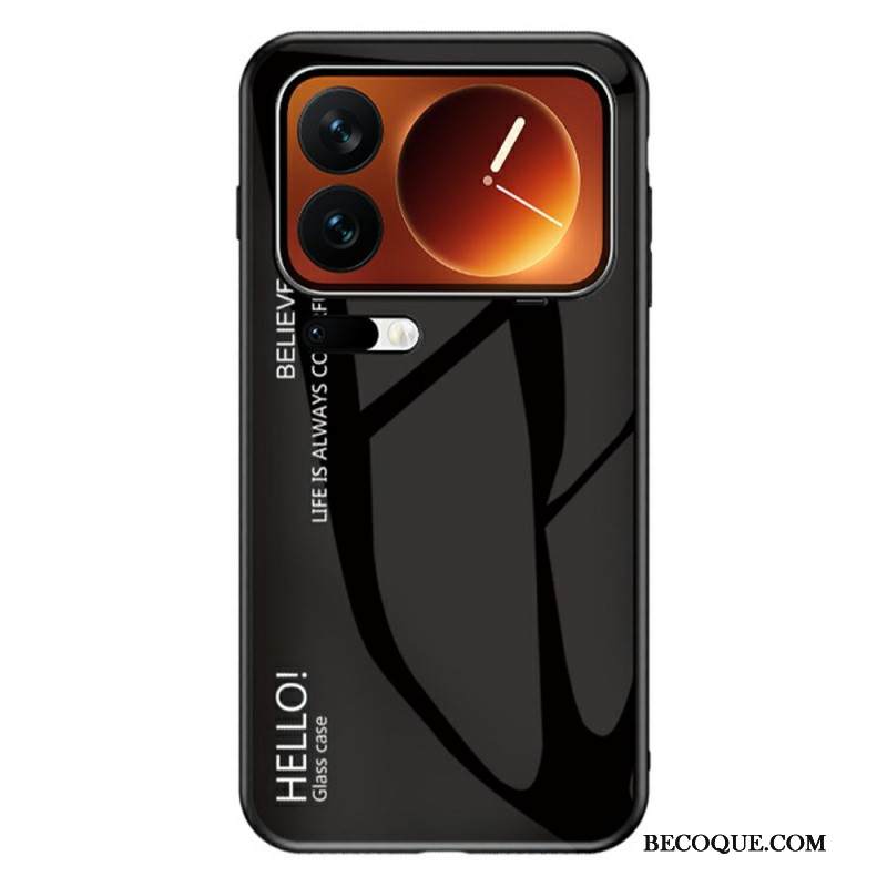 Case Xiaomi 17 Pro Max Puhelinkuoret Karkaistua Lasia Hei