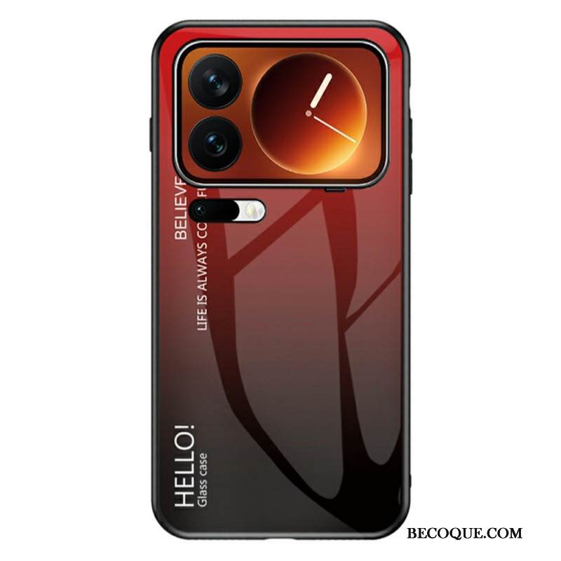 Case Xiaomi 17 Pro Max Puhelinkuoret Karkaistua Lasia Hei