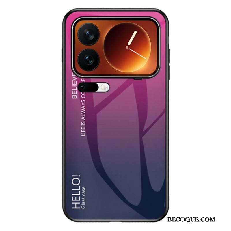 Case Xiaomi 17 Pro Max Puhelinkuoret Karkaistua Lasia Hei