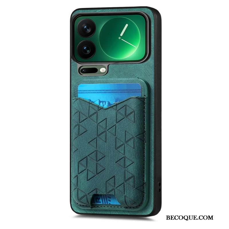 Case Xiaomi 17 Pro Max Puhelinkuoret Korttikotelo Ja Säädettävä Jalusta