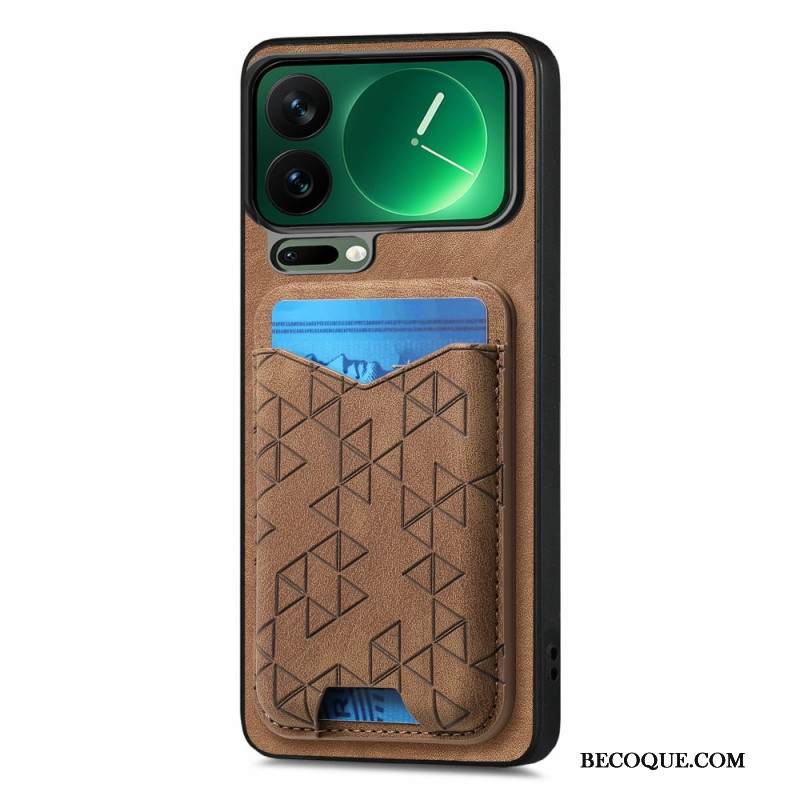 Case Xiaomi 17 Pro Max Puhelinkuoret Korttikotelo Ja Säädettävä Jalusta