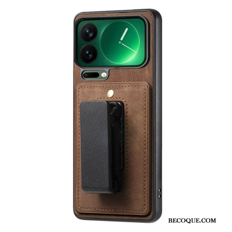 Case Xiaomi 17 Pro Max Puhelinkuoret Vyöklipsi Ja Integroitu Jalusta