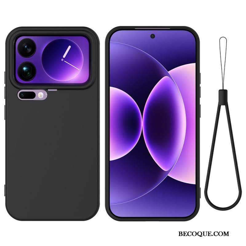 Case Xiaomi 17 Pro Puhelinkuoret Nestesilikoni Ja Nauha