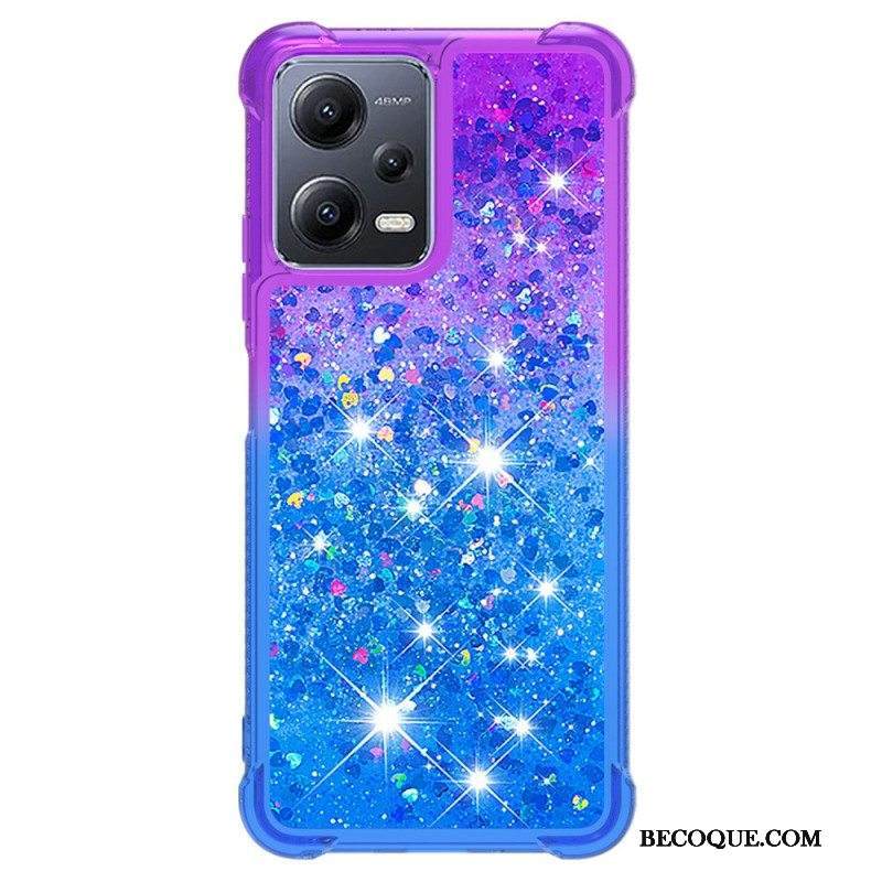 Case Xiaomi Redmi Note 12 5G Väri Paljetteja