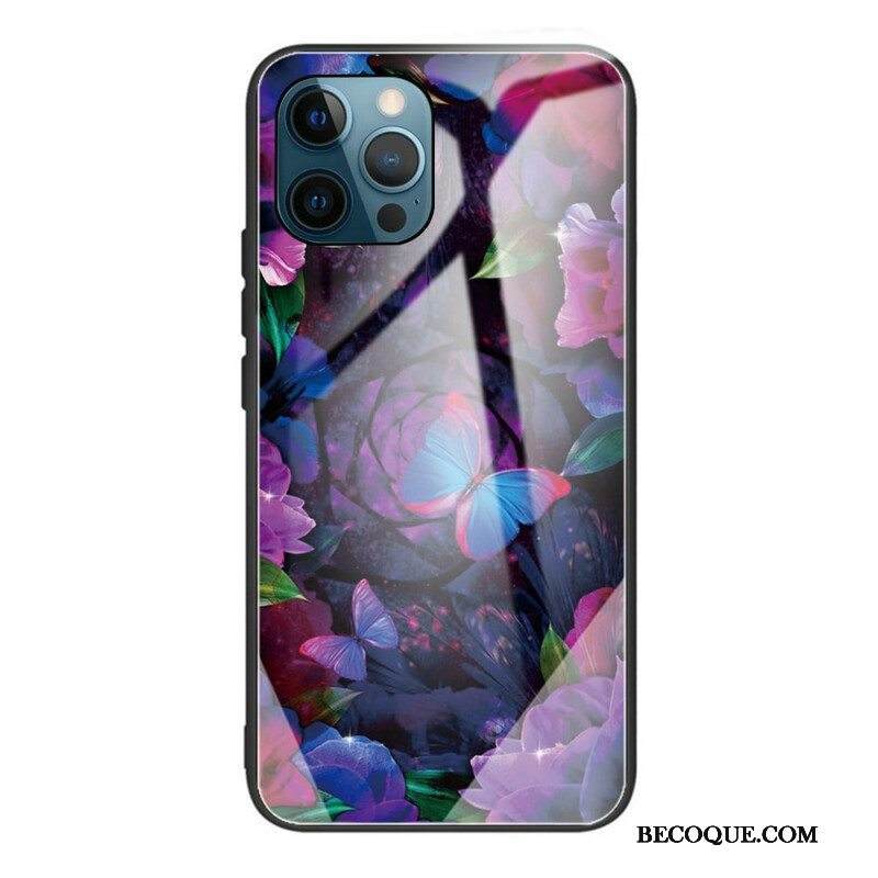 Case iPhone 13 Pro Butterflies Variation Karkaistu Lasi