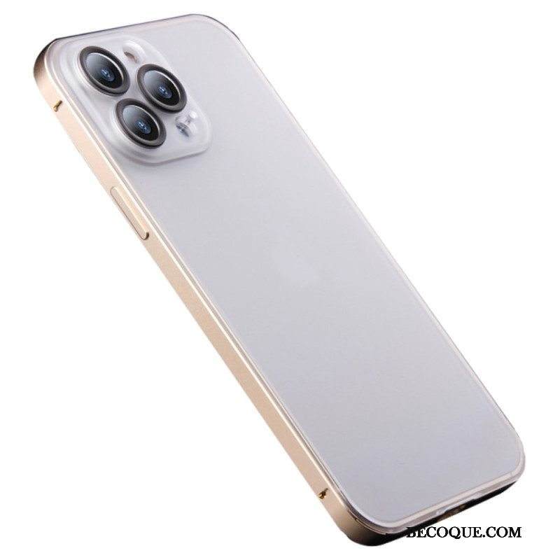 Case iPhone 14 Pro Himmeä Metalliefekti