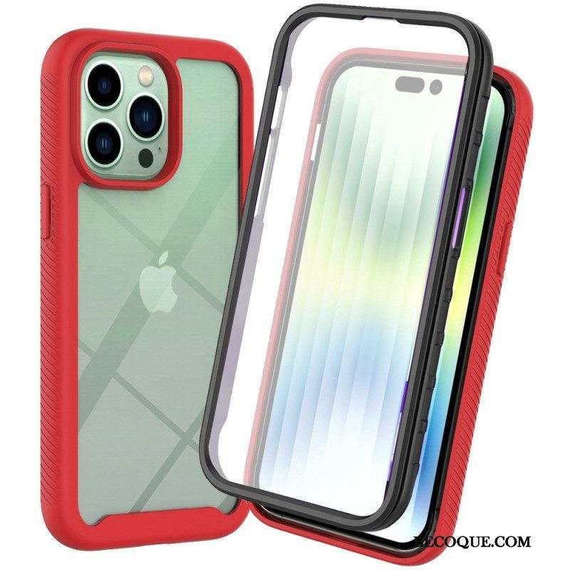 Case iPhone 14 Pro Max Hybridi Näytönsuojalla