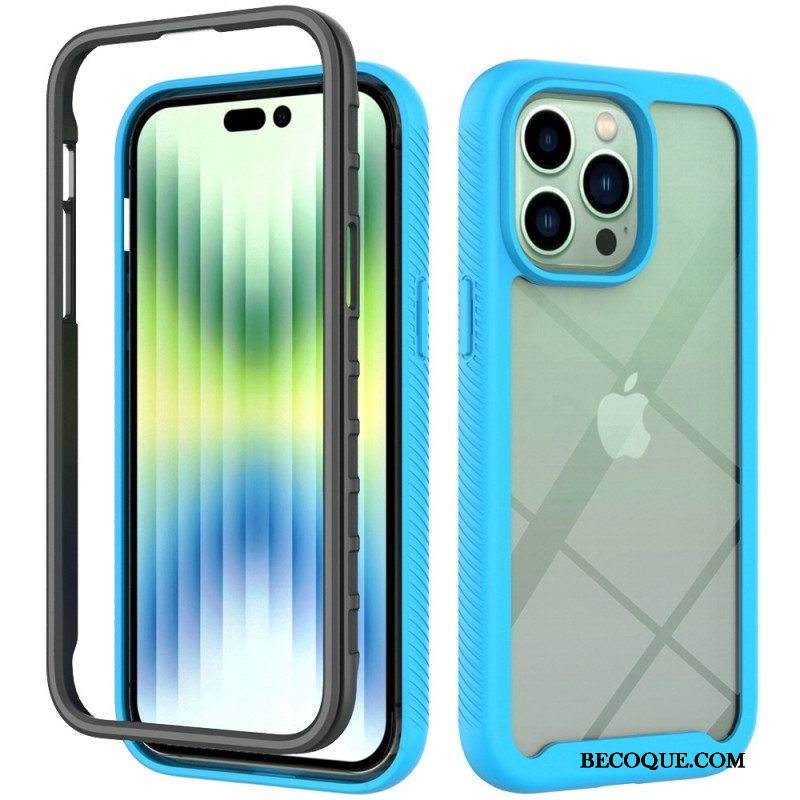 Case iPhone 14 Pro Max Hybridirunkoinen Puskuri