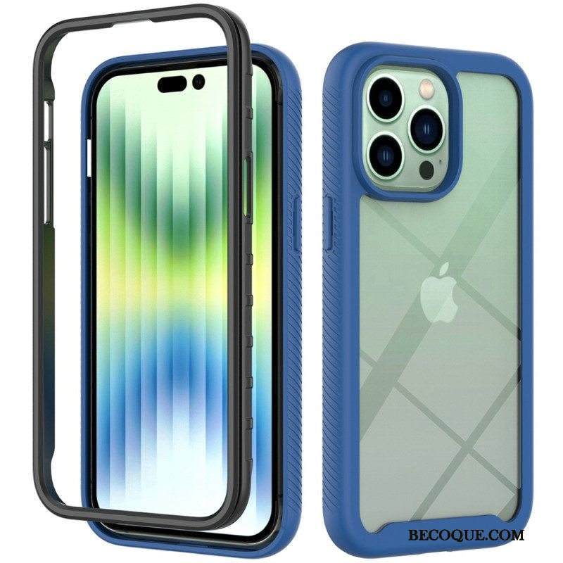 Case iPhone 14 Pro Max Hybridirunkoinen Puskuri