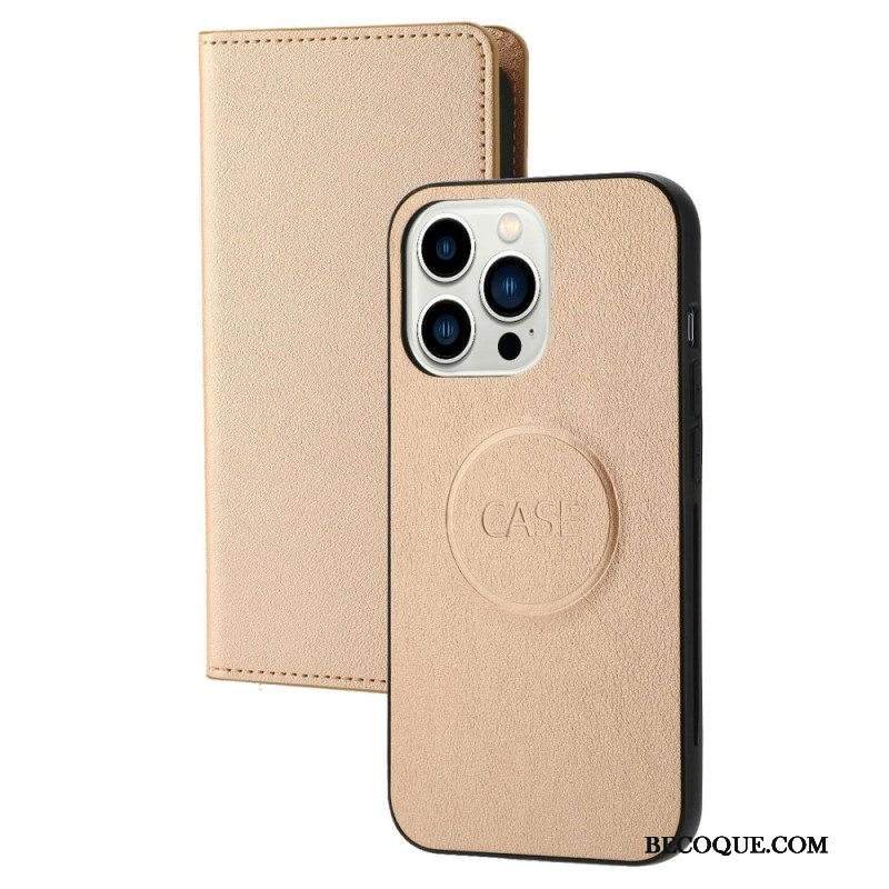 Case iPhone 14 Pro Max Kotelot Flip Irrotettava