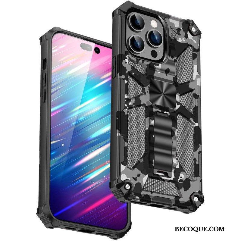 Case iPhone 14 Pro Max Naamiointi Irrotettava Tuki