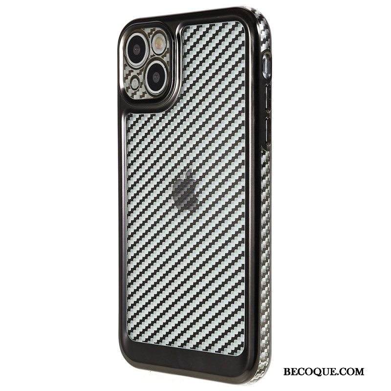 Case iPhone 14 Tyylikäs Hiilikuitu