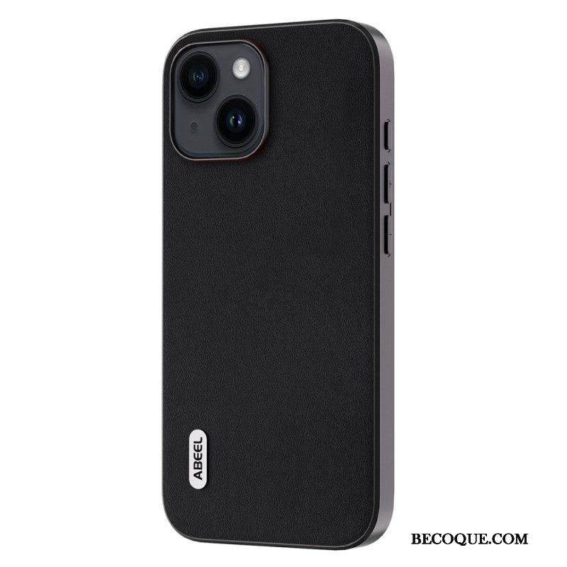 Case iPhone 15 Plus Aitoa Nappanahkaa Abeel