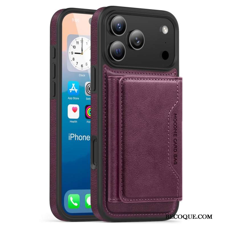 Case iPhone 17 Pro Puhelinkuoret Magsafe Premium Irrotettavalla Kortilla Pidike