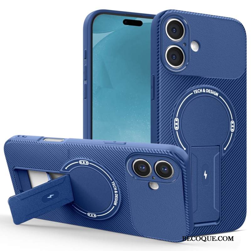 Case iPhone 17 Puhelinkuoret Erittäin Kestävä Ja Sisäänrakennettu Jalusta