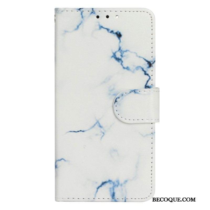 Flip Case Moto G73 5G Marmori