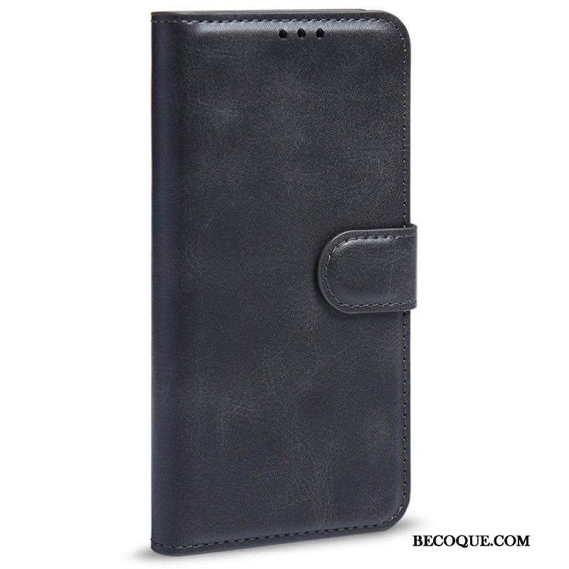 Flip Case Samsung Galaxy A13 Retro-nahkaefekti