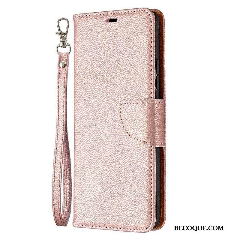 Flip Case Samsung Galaxy A42 5G Kotelot Flip Litsi Rabat Oblique