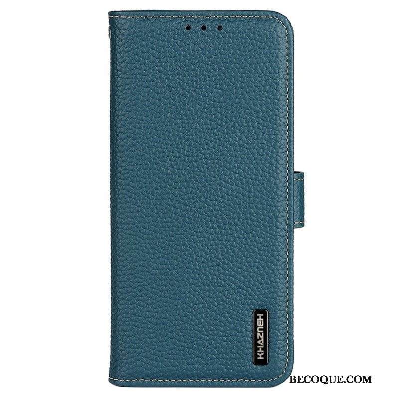 Flip Case Samsung Galaxy M13 Khazneh Litsi Nahka