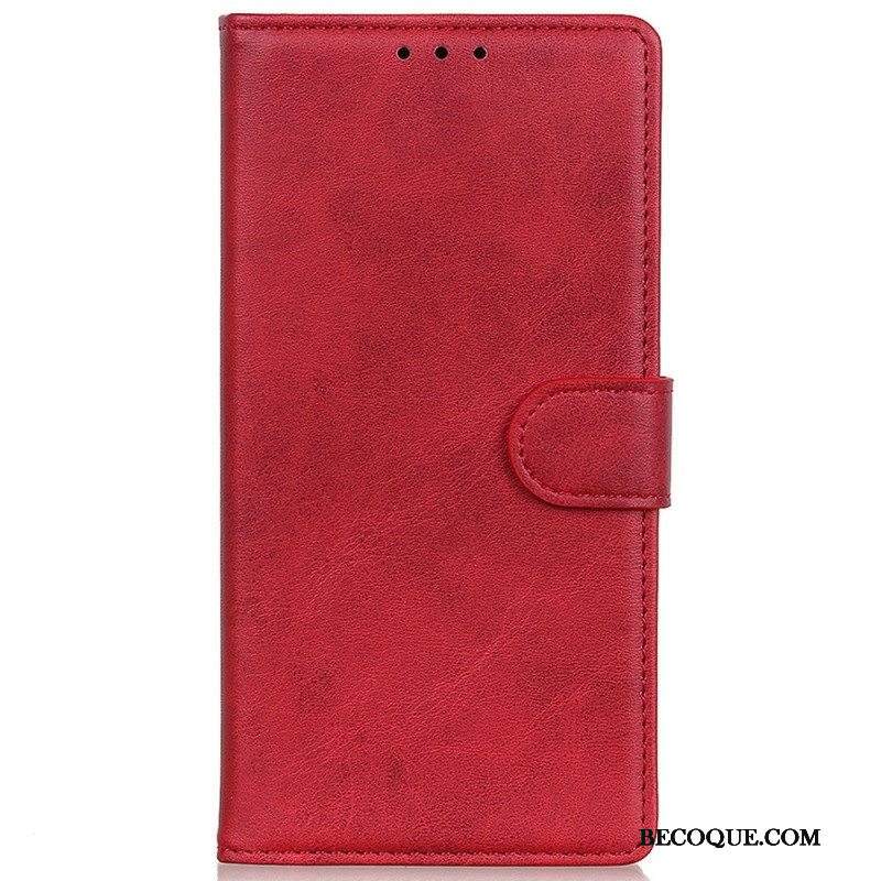 Flip Case Samsung Galaxy M13 Matta Keinonahka