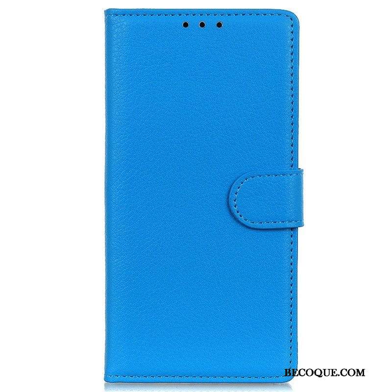 Flip Case Samsung Galaxy M13 Perinteinen Keinonahka