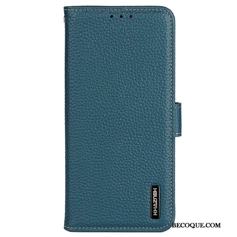 Flip Case Samsung Galaxy M33 5G Khazneh Litsi Nahka
