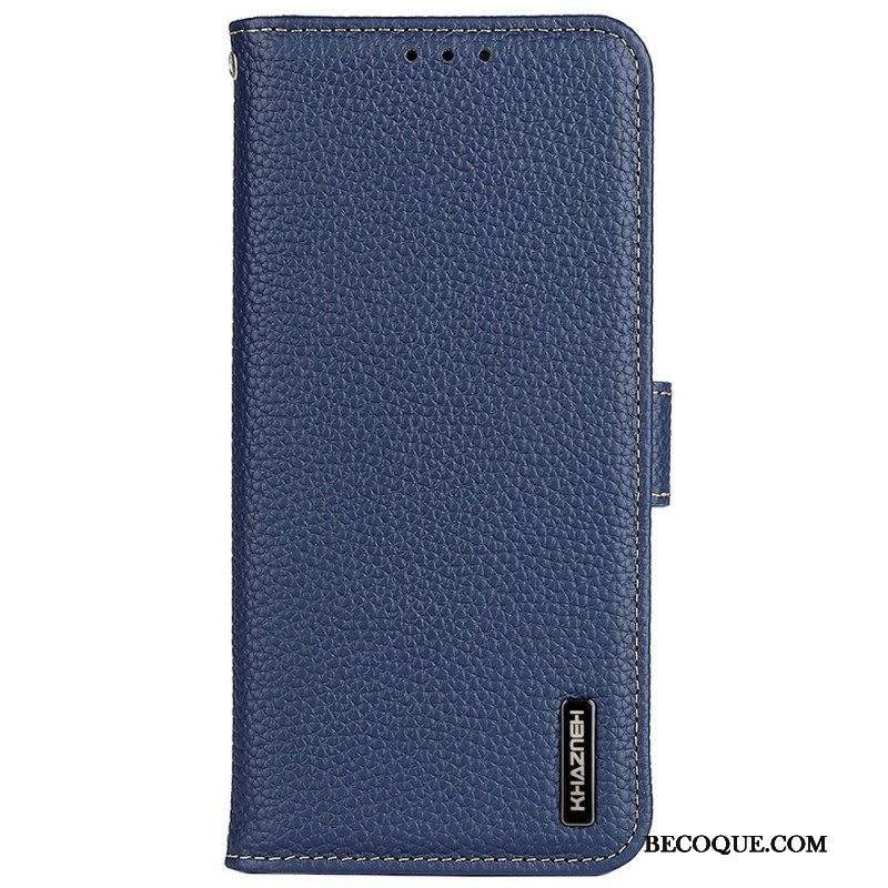 Flip Case Samsung Galaxy M33 5G Khazneh Litsi Nahka