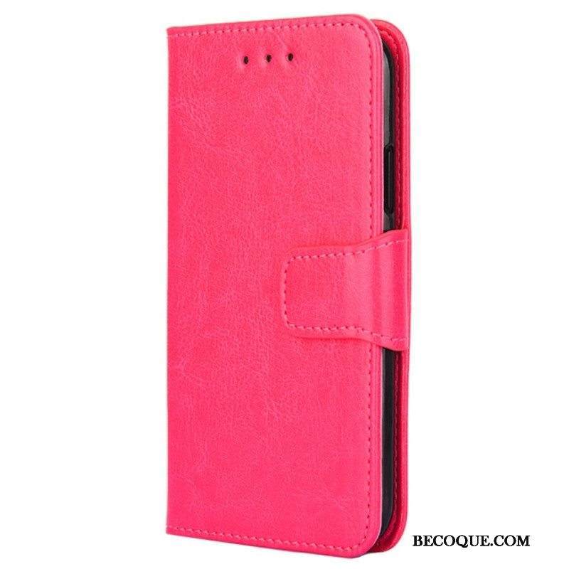 Flip Case Samsung Galaxy M53 5G Vintage Nahkaefekti