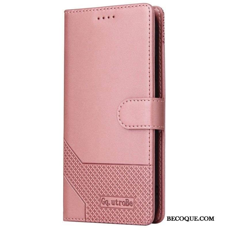 Flip Case Samsung Galaxy S22 Ultra 5G Nahkaefekti Gq.utrobe