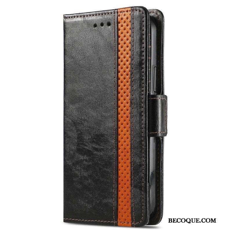 Flip Case Sony Xperia 1 IV Kaksivärinen Kaksoislukko