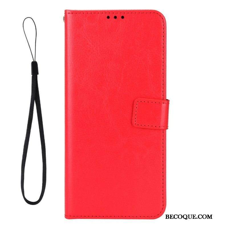 Flip Case Sony Xperia 10 IV Näyttävä Keinonahka
