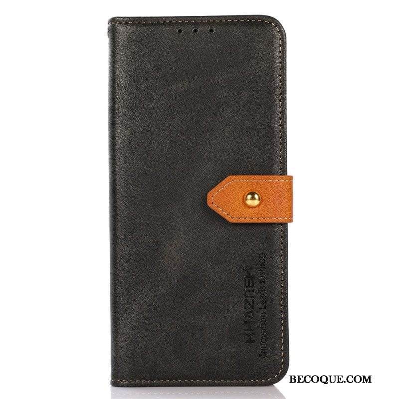 Flip Case Sony Xperia 5 IV Kultainen Lukko Khazneh