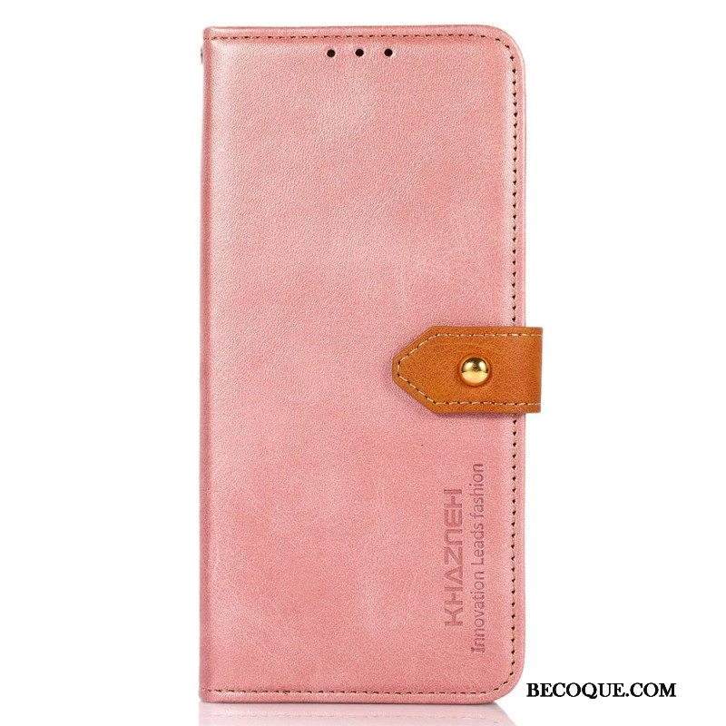 Flip Case Sony Xperia 5 IV Kultainen Lukko Khazneh