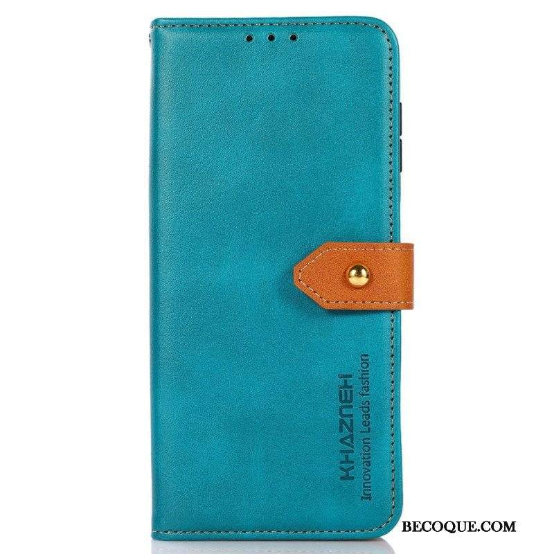 Flip Case Sony Xperia 5 IV Kultainen Lukko Khazneh