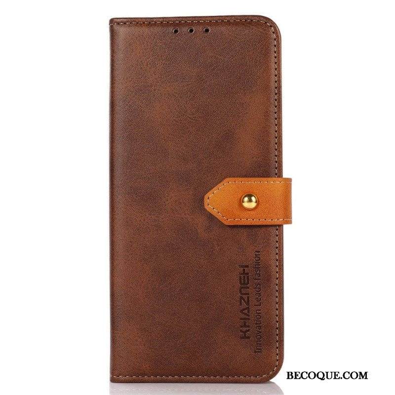 Flip Case Sony Xperia 5 IV Kultainen Lukko Khazneh