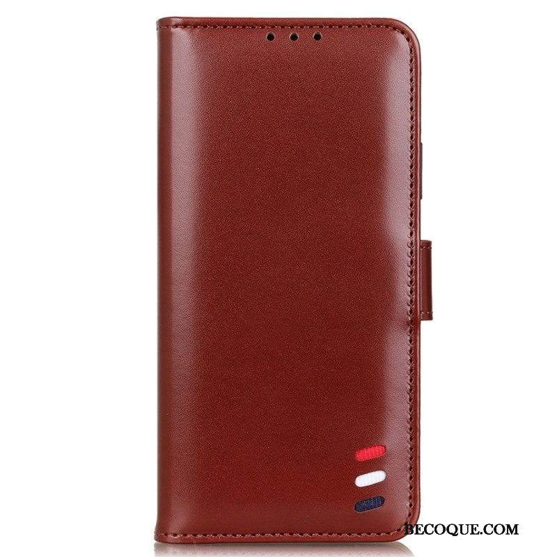 Flip Case Sony Xperia Pro-I Kolmivärinen Nahkaefekti