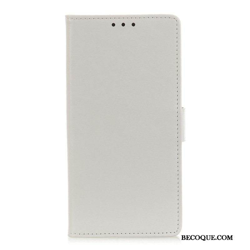 Flip Case Sony Xperia Pro-I Yksinkertainen Kiiltävä Nahkaefekti