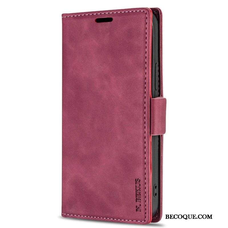 Flip Case Xiaomi 13 Pro Ln.bekus Nahkaefekti