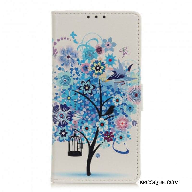 Flip Case Xiaomi Redmi Note 10 / 10S Kukkiva Puu