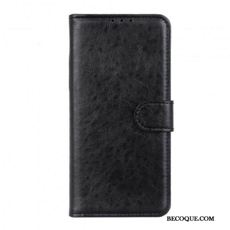 Flip Case Xiaomi Redmi Note 10 Pro Teksturoitu Keinonahka