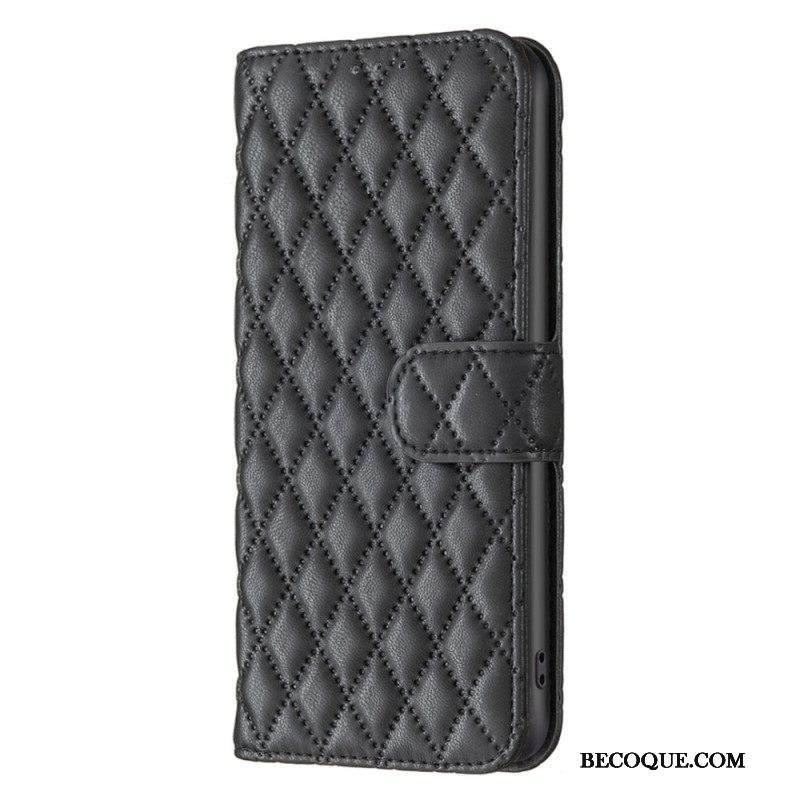 Flip Case Xiaomi Redmi Note 12 5G Tikattu Binfen Väri