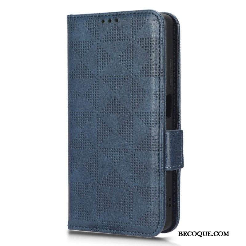 Flip Case Xiaomi Redmi Note 12 Pro Plus Kolmiot Kaulanauhalla