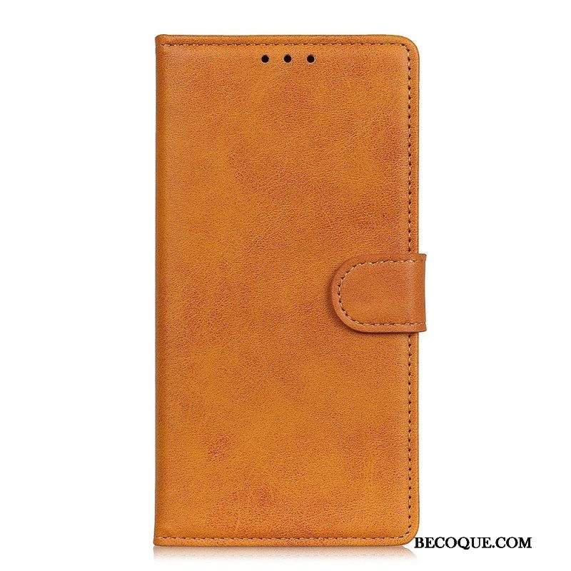 Flip Case Xiaomi Redmi Note 12 Pro Plus Matta Keinonahka