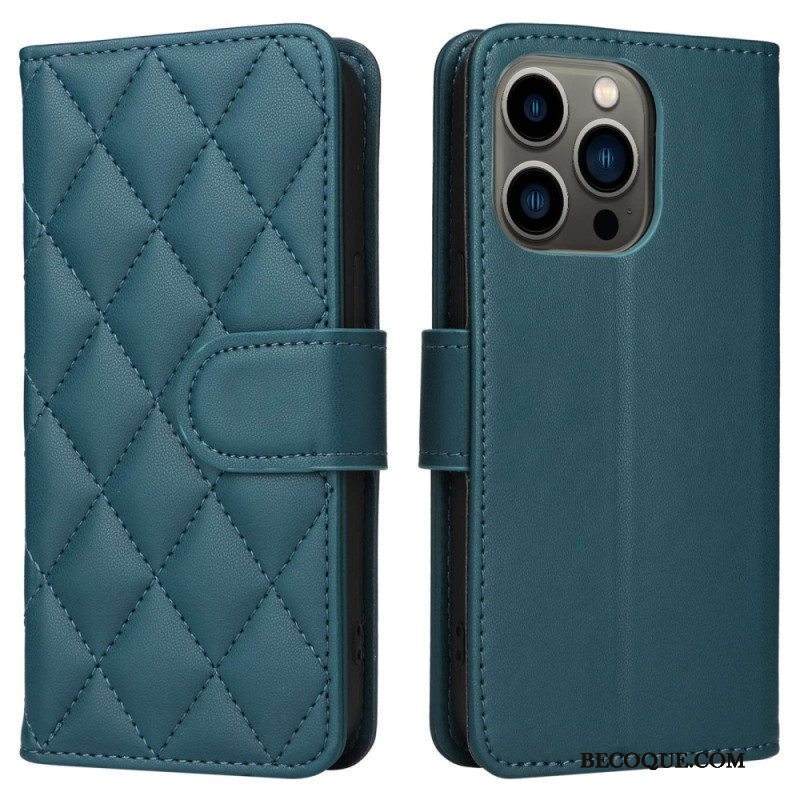 Flip Case iPhone 14 Plus Klassinen Tikattu