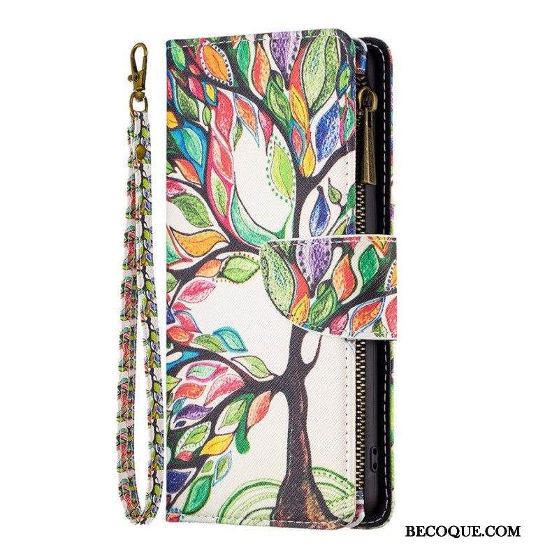 Flip Case iPhone 14 Pro Lompakkokuori Tree Lompakko