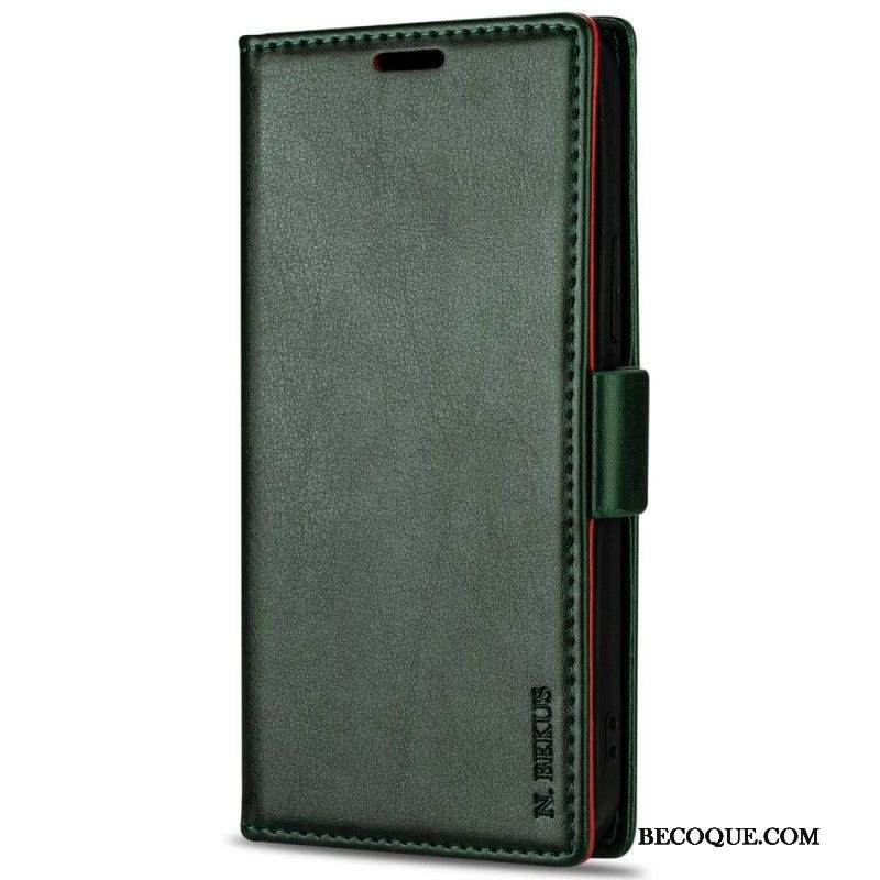 Flip Case iPhone 14 Pro Max Ln.bekus Nahkaefekti